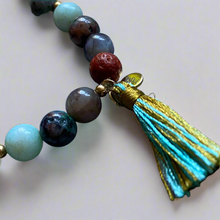 Load image into Gallery viewer, Pyrite & Jade Essential Oil Bracelet