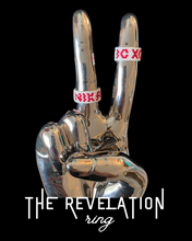 Load image into Gallery viewer, Beaded Ring Greek Letters "IC XC NIKA", meaning "Jesus Christ Conquers"