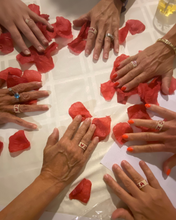 Load image into Gallery viewer, Beaded Ring Greek Letters "IC XC NIKA", meaning "Jesus Christ Conquers"