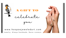 Load image into Gallery viewer, Hoopoe Jeweled Art Gift Card
