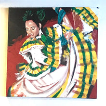 Load image into Gallery viewer, "El Cilantro" Dance - Beaded Earrings