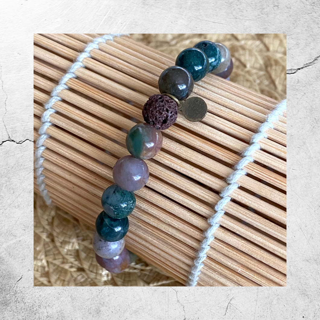 Jasper Essential Oil Bracelet