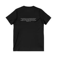 Load image into Gallery viewer, The King is Coming, Daniel 7:14 Bible Verse 100% cotton V-Neck Tee
